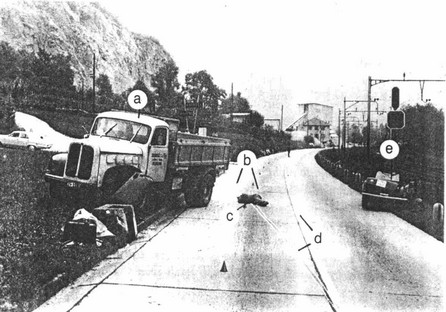 Unfallszene Stefan von Jankovich Unfallszene Stefan von Jankovich